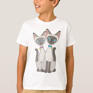Camiseta Gatos Siamese