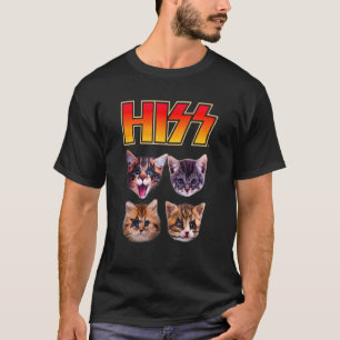 Camiseta Gatos Silvam Gato Gatinhos Música Rock Gato Silv