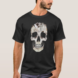 Camiseta Gatos Skull Ragdoll Dono Fantasia de Halloween Di