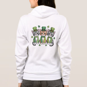 Camiseta Gatos Sortudos do Dia de São Patrício-47474