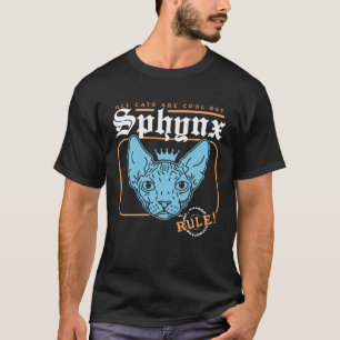 Camiseta Gatos Sphynx Dono de Gato sem Pelo Sphynx