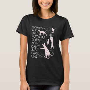 Camiseta Gatos Sphynx São Como Esfinge Dono de Gato Sem Pel