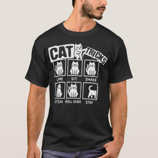 Camiseta Gatos Truques Engraçados de Gatos Gatinhos