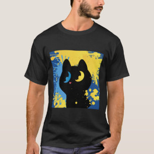 Camiseta Gatos Ucranianos Ucrânia Bandeira da Ucrânia Amant