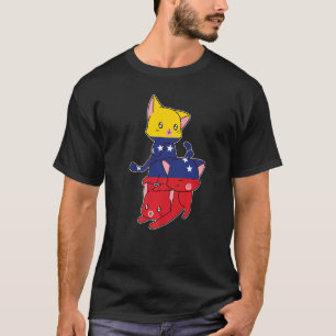 Camiseta Gatos Venezuela Venezuelanos Venezuela