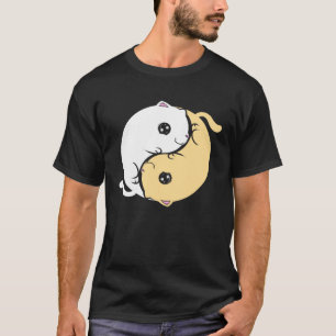 Camiseta Gatos Yin e Yang no Purrsday