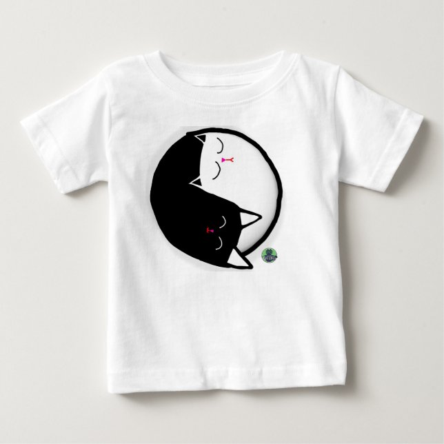 Camiseta Gatos Yin & Yang (Frente)