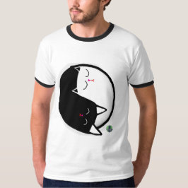 Camiseta Gatos Yin & Yang
