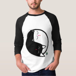 Camiseta Gatos Yin & Yang