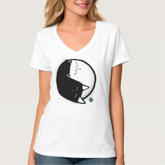 Camiseta Gatos Yin & Yang