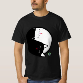 Camiseta Gatos Yin & Yang