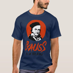 Camiseta Gauss está naquela casa Gangsta Mathematician blac