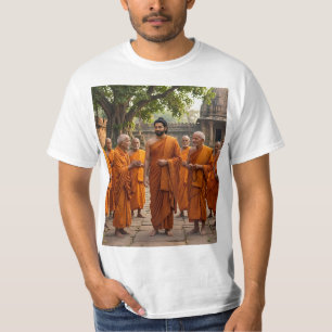 Camiseta Gautam Buddh Dhamma Sangha Ar Histórico