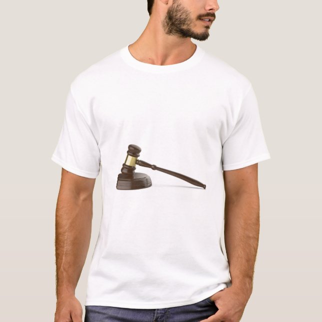 Camiseta Gavel de madeira (Frente)