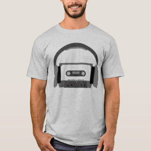 Camiseta Gaveta com fones de ouvido