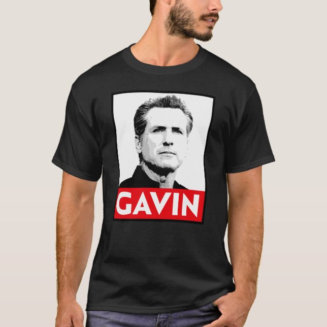 Camiseta Gavin Newsom (Frente)