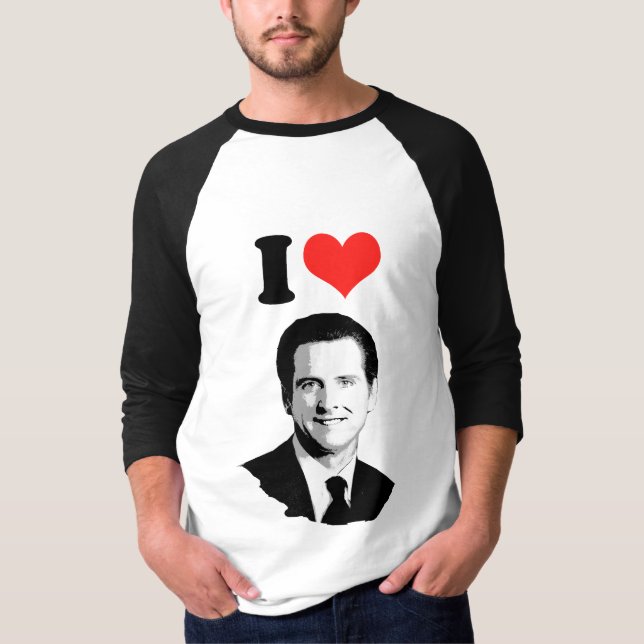 Camiseta Gavin Newsom (Frente)