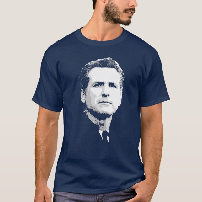 Camiseta Gavin Newsom (Frente)