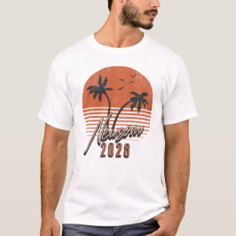 Camiseta Gavin Newsom 2028 Para Presidente Palmeira Pôr do 