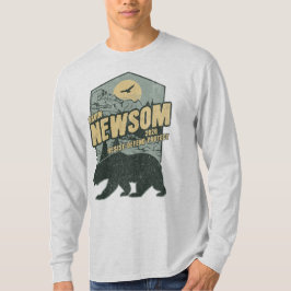 Camiseta Gavin Newsom 2028 Resistir Proteger Defender
