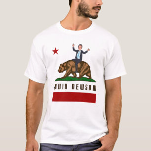 CAMISETA GAVIN NEWSOM CA FLAG