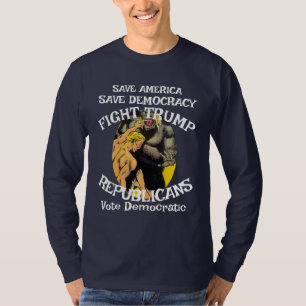 Camiseta Gavin Newsom Luta Contra Trump