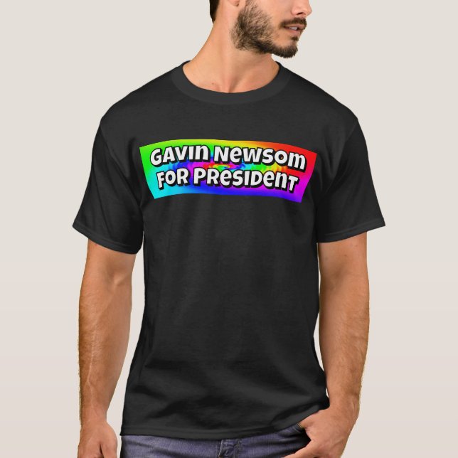 Camiseta Gavin Newsom para Presidente (Frente)