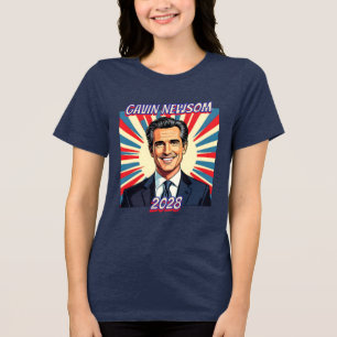 Camiseta Gavin Newsom para Presidente 2028