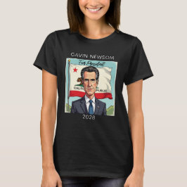 Camiseta Gavin Newsom para Presidente 2028