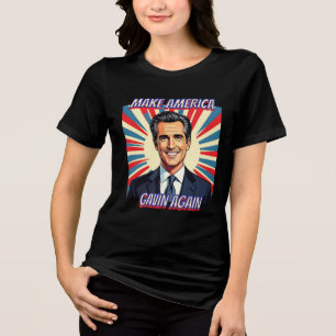 Camiseta Gavin Newsom para Presidente 2028   Tornar a Améri