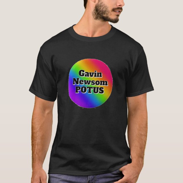 Camiseta Gavin Newsom POTUS (Frente)