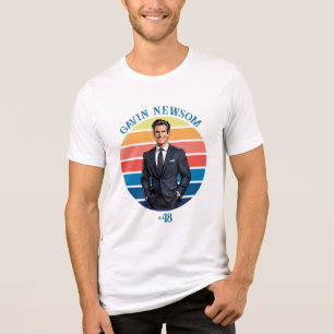 Camiseta Gavin Newsom   Vintage #48