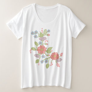 Camiseta Gavinha de flor