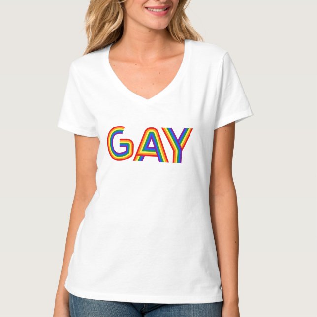 CAMISETA GAY (Frente)