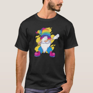 Camiseta Gay Af Arco-íris com cor Gnome Lgbtq Pride Mês