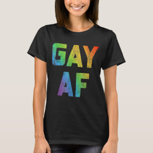Camiseta Gay Af Women Men Lgbt Prioridade Igualdade Lésbica