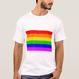 Camiseta Gay arco-íris Transgênero Bandeira arco-íris
