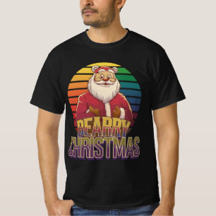 Camiseta Gay Bear Papais noeis do Orgulho Bear Bear Beem Na