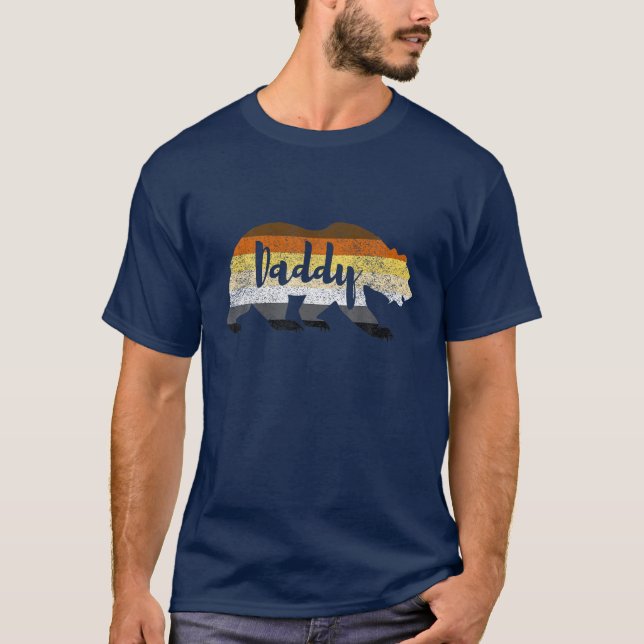 Camiseta Gay Bear Pride - Sinalizador do Pai (Frente)