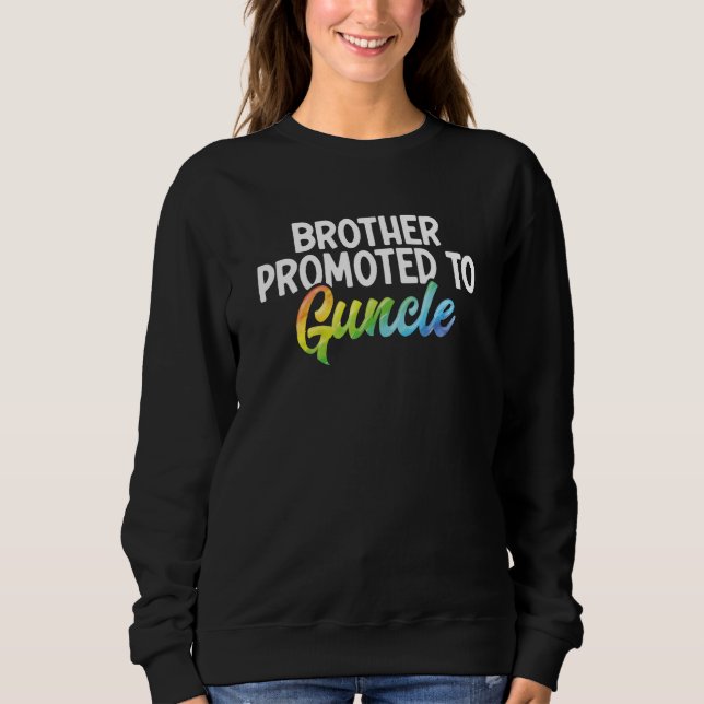 Camiseta Gay Brother Proud Ally Lgbt Gay Uncle Guncle  Uncl (Frente)
