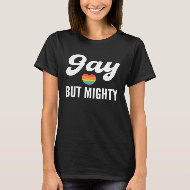 Camiseta Gay but Mighty Gay And Homosexual Santa Claus (Frente)