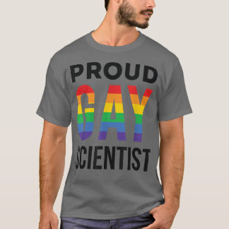 Camiseta Gay Cientista orgulhoso do Rainbow LGBTQ Science G
