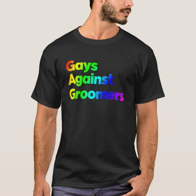 Camiseta Gay contra alvejantes (Frente)