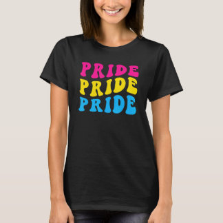 Camiseta Gay da Fila Trans de do Sinalizador do Orgulho Pan