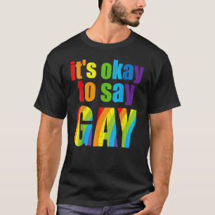 Camiseta Gay da Flórida Está Tudo Bem Dizer que Gay fica or