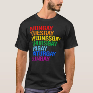 Camiseta Gay da Semana: Terça-feira Gay da Segunda-feira