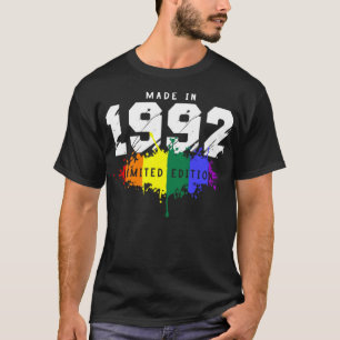 Camiseta gay de aniversário LGBT 1992 
