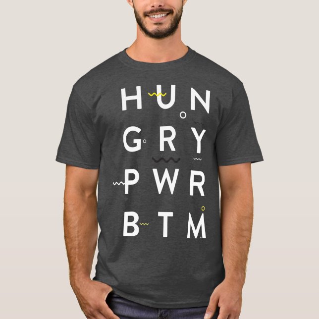 Camiseta Gay de Diversão Inferior de Energia Faminta (Frente)