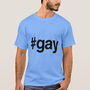 CAMISETA GAY DE HASHTAG - .PNG