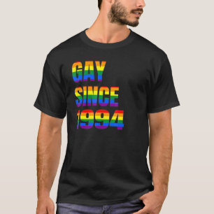 Camiseta Gay Desde 1994 É Meu Aniversário Lgbt Bonito